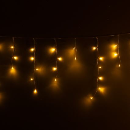 BRILAGI - LED Zunanja božična veriga 400xLED/8 funkcij 23m IP44 topla bela