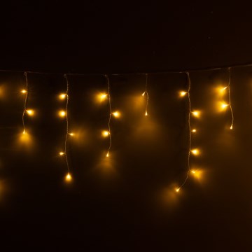 Brilagi - LED zunanja božična zavesa 200 LED/8 funkcij 13m IP44 topla bela sople