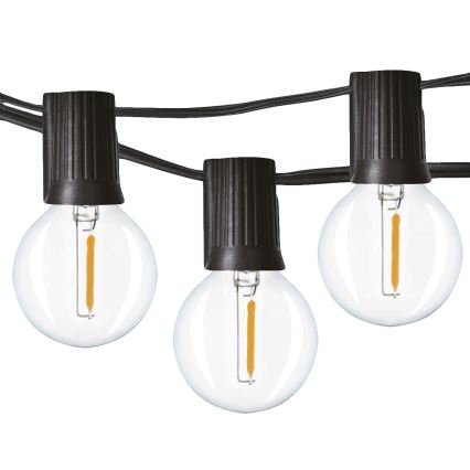 Brilagi - LED Zunanja dekorativna veriga GARLAND 25xE12 20m IP44 hladno bela