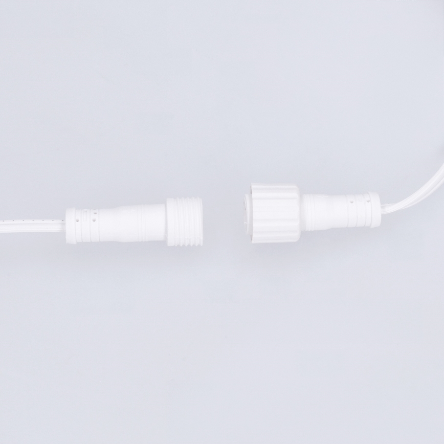 Brilagi - LED zunanja okrasna girlanda GIRLANDA, 10xE12/0,6W/230V, 8m, bela, IP44, topla bela