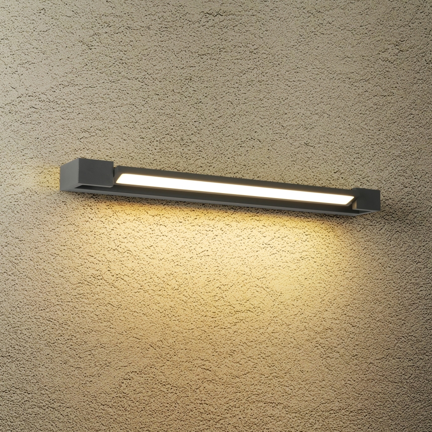 Brilagi - LED zunanja stenska svetilka AQUA LINE LED/18W/230V 60 cm IP44 antracit CRI 90