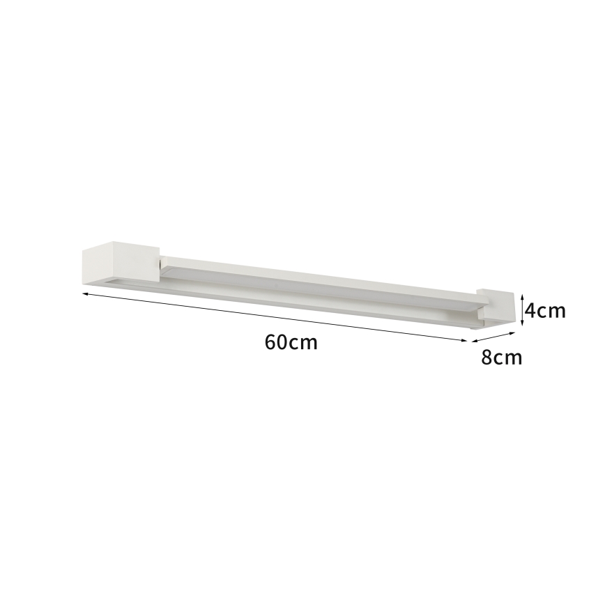 BRILAGI - LED Zunanja stenska svetilka AQUA LINE LED/18W/230V 60 cm IP44 bela CRI 90