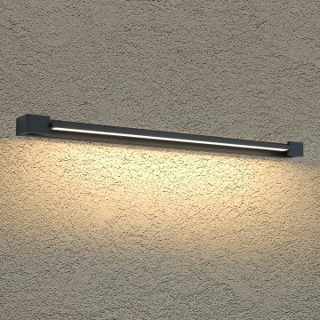 BRILAGI - LED zunanja stenska svetilka AQUA LINE LED/24W/230V 90 cm IP44 črna CRI 90