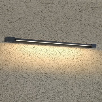 BRILAGI - LED Zunanja stenska svetilka AQUA LINE LED/28W/230V 100 cm IP44 črna CRI 90