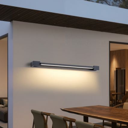 Brilagi - LED zunanja stenska svetilka AQUA LINE LED/36W/230V 120 cm IP44 antracit CRI 90
