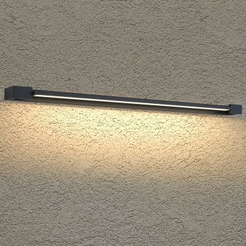 BRILAGI - LED Zunanja stenska svetilka AQUA LINE LED/36W/230V 120 cm IP44 črna CRI 90