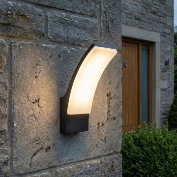 BRILAGI - LED Zunanja stenska svetilka ARCELO LED/12W/230V IP65 črna