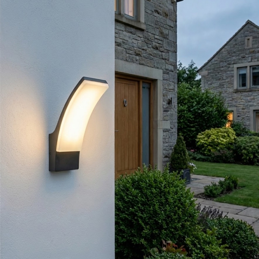 BRILAGI - LED Zunanja stenska svetilka ARCELO LED/12W/230V IP65 črna