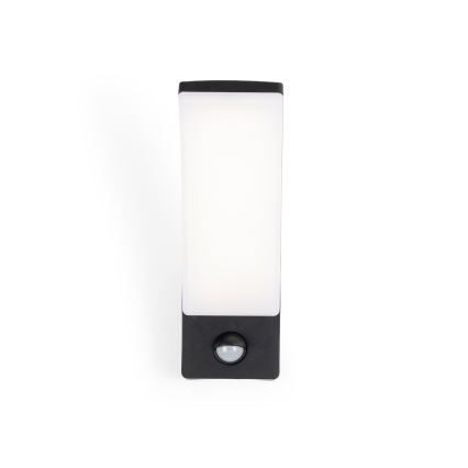 BRILAGI - LED zunanja stenska svetilka z senzorjem gibanja in mraka ARCELO LED/12W/230V IP65 črna