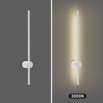 Brilagi - LED zunanja stenska svetilka AURA LED/12W/230V 3000K IP54 65 cm bela CRI 90
