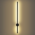 Brilagi - LED zunanja stenska svetilka AURA LED/12W/230V 3000K IP54 65 cm črna