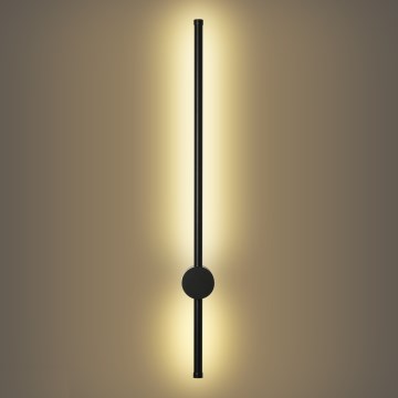 Brilagi - LED zunanja stenska svetilka AURA LED/12W/230V 3000K IP54 65 cm črna