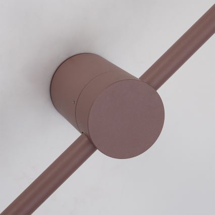 Brilagi - LED zunanje stensko svetilo AURA LED/12W/230V 3000K IP54 65 cm rjavo CRI 90