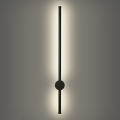 Brilagi - LED zunanja stenska svetilka AURA LED/12W/230V 4000K IP54 65 cm črna