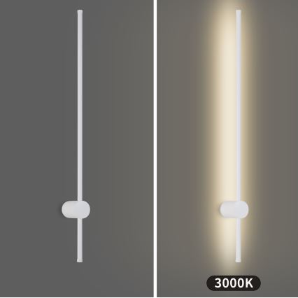 Brilagi - LED zunanja stenska svetilka AURA LED/20W/230V 3000K IP54 97 cm bela CRI 90
