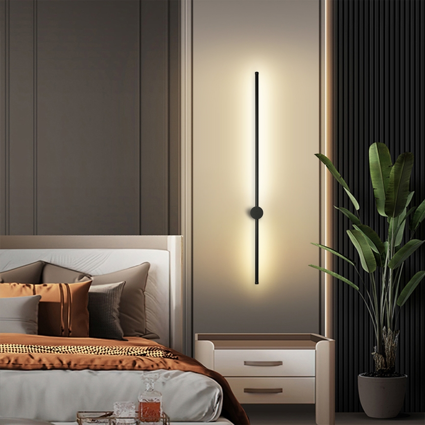 Brilagi - LED zunanja stenska svetilka AURA LED/20W/230V 3000K IP54 97 cm antracit CRI 90