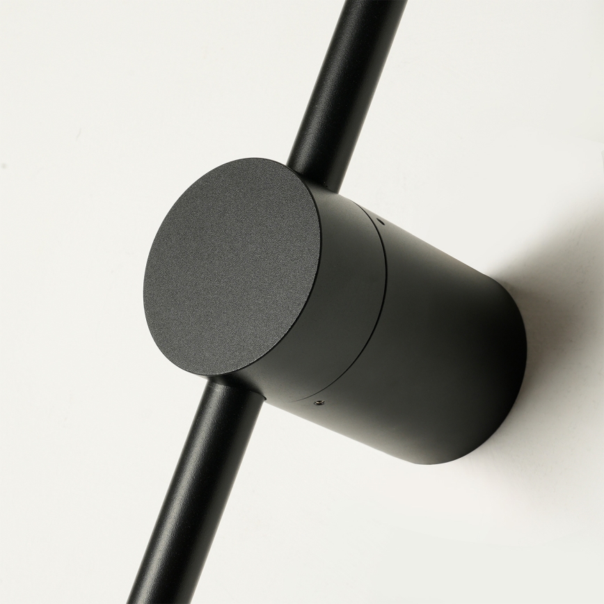 Brilagi - LED zunanja stenska svetilka AURA LED/20W/230V 3000K IP54 97 cm črna CRI 90