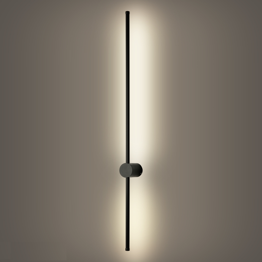 Brilagi - LED zunanja stenska svetilka AURA LED/20W/230V 4000K IP54 97 cm črna
