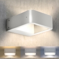 Brilagi - LED Zunanja stenska svetilka BARI LED/7W/230V 3000/4000/6000K bela IP54