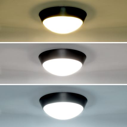 Brilagi - LED Zunanja stenska svetilka 2v1 BULKHEAD LED/20W/230V 3000/4000/6000K IP65