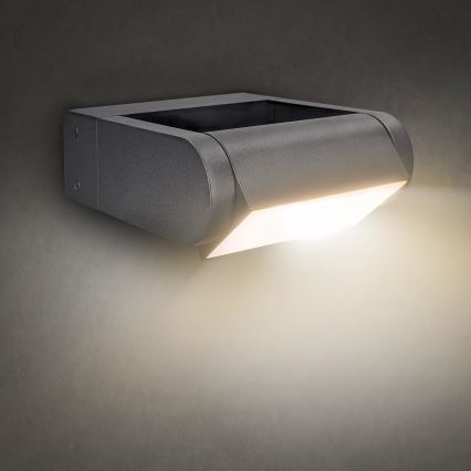 Brilagi - LED Zunanja stenska svetilka CROTONE LED/7W/230V antracit IP54