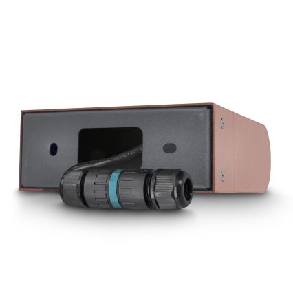 Brilagi - LED zunanja stenska svetilka CROTONE LED/7W/230V rjava IP54