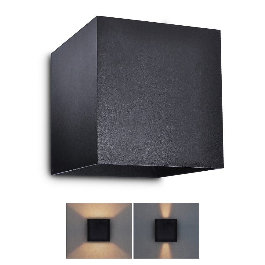 Brilagi - LED Zunanja stenska svetilka CUBE LED/6W/230V IP54