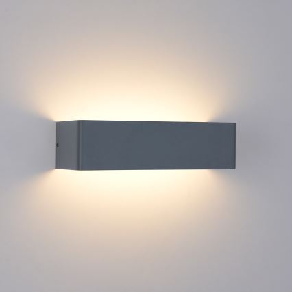 Brilagi - LED zunanja stenska svetilka DONNANI LED/12W/230V 30 cm antracit IP44