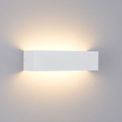 Brilagi - LED zunanja stenska svetilka DONNANI LED/12W/230V 30 cm bela IP44