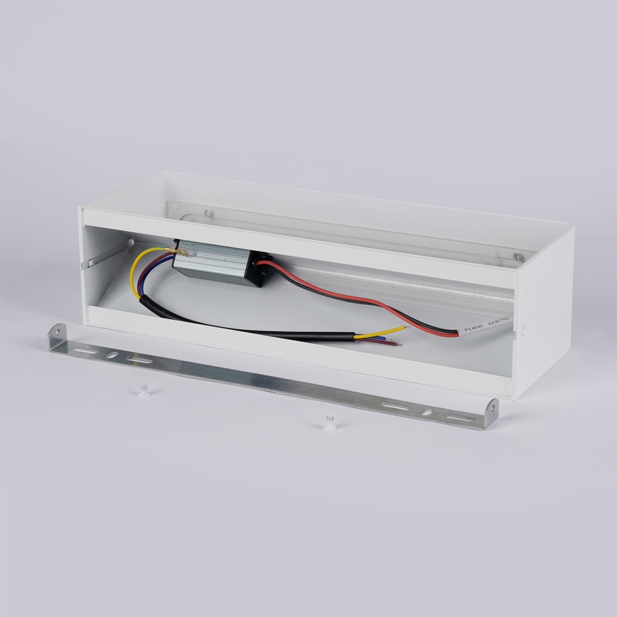 Brilagi - LED zunanja stenska svetilka DONNANI LED/12W/230V 30 cm bela IP44