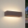 Brilagi - LED zunanja stenska svetilka DONNANI LED/12W/230V 30 cm rjava IP44