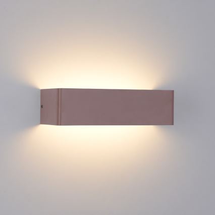 Brilagi - LED zunanja stenska svetilka DONNANI LED/12W/230V 30 cm rjava IP44