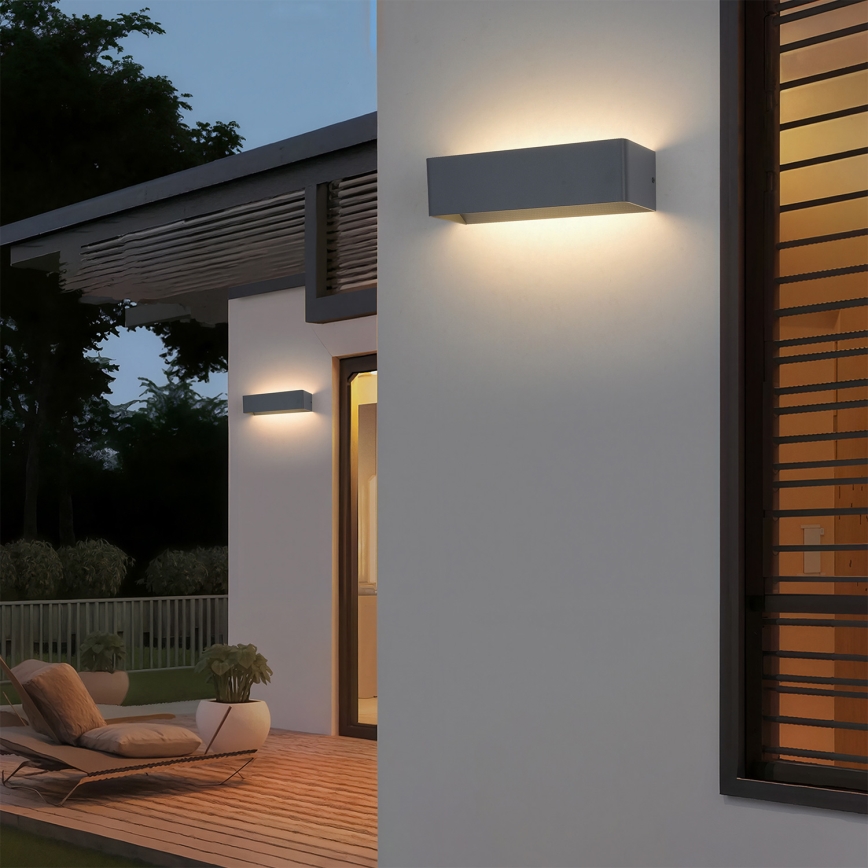 Brilagi - LED zunanja stenska svetilka DONNANI LED/12W/230V antracitna IP44