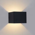 Brilagi - LED zunanja stenska svetilka DONNANI LED/5W/230V 10 cm črna IP44