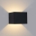 Brilagi - LED zunanja stenska svetilka DONNANI LED/5W/230V 10 cm črna IP44