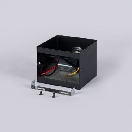 Brilagi - LED zunanja stenska svetilka DONNANI LED/5W/230V 10 cm črna IP44