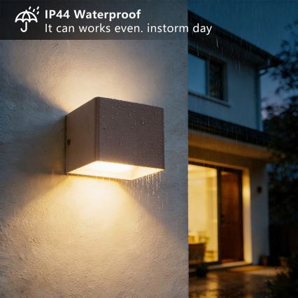 Brilagi - LED zunanja stenska svetilka DONNANI LED/5W/230V rjava IP44