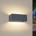 Brilagi - LED zunanja stenska svetilka DONNANI LED/7W/230V 20 cm antracit IP44