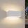 Brilagi - LED Zunanja stenska svetilka DONNANI LED/7W/230V 20 cm bela IP44