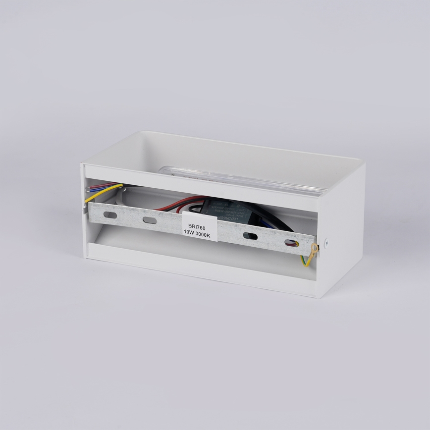 Brilagi - LED Zunanja stenska svetilka DONNANI LED/7W/230V 20 cm bela IP44