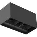 Brilagi - LED zunanja stenska svetilka DOUBLE CUBE LED/12W/230V antracit IP65