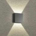 Brilagi - LED zunanja stenska svetilka DOUBLERAY LED/4W/230V antracit IP65
