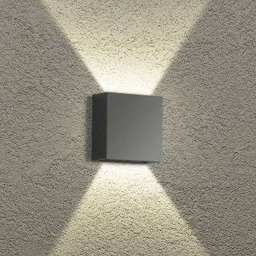 Brilagi - LED zunanja stenska svetilka DOUBLERAY LED/4W/230V antracit IP65