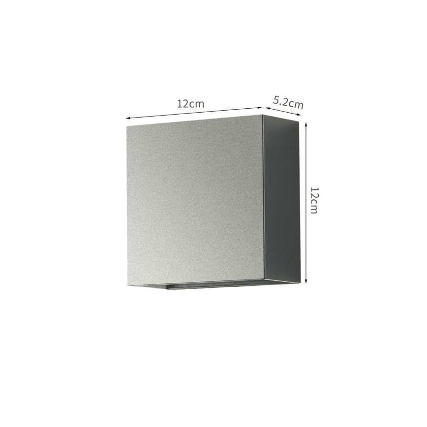 Brilagi - LED zunanja stenska svetilka DOUBLERAY LED/4W/230V antracit IP65