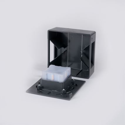 Brilagi -LED zunanja stenska svetilka DOUBLERAY LINE LED/6W/230V antracit IP54