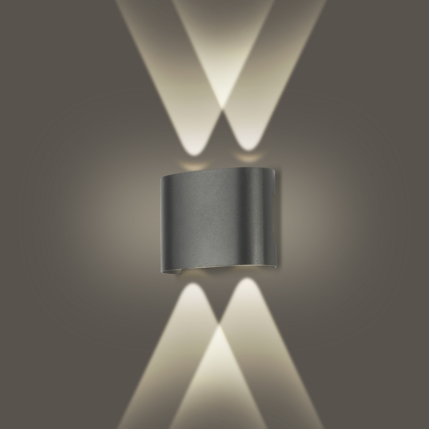 Brilagi - LED Zunanja stenska svetilka FLAREBOX LED/4W/230V antracit IP65