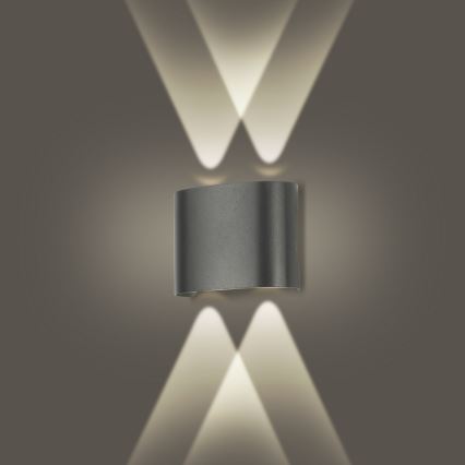 Brilagi - LED zunanja stenska svetilka FLAREBOX LED/4W/230V antracitna IP65