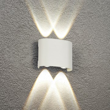 Brilagi - LED zunanja stenska svetilka FLAREBOX LED/4W/230V bela IP65