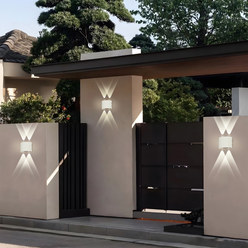 Brilagi - LED zunanja stenska svetilka FLAREBOX LED/4W/230V bela IP65