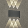 Brilagi - LED zunanja stenska svetilka FLAREBOX LED/6W/230V antracit IP65